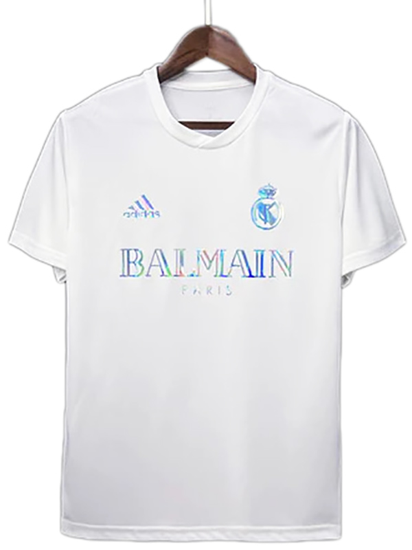 Real Madrid maillot d'entraînement uniforme de football vêtements de sport pour hommes hauts de football blanc gilet de sport 20240-2025